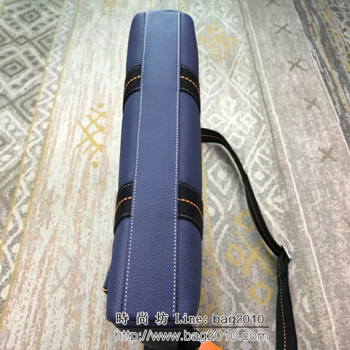 HERMES愛馬仕 最新款 時尚休閒 男士手提斜挎包 8831-1 橫款 JD1262